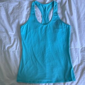 Rabbit Women's Blue Racerback Tank Top